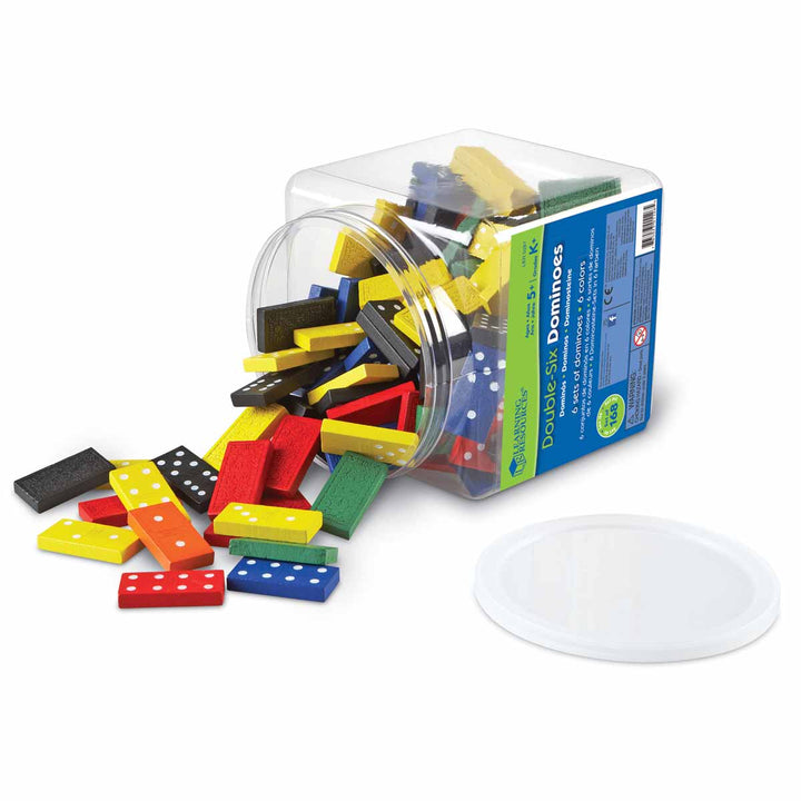 Гигантско домино - 168 цветни плочки - Логика, Памет И Баланс - Learning Resources - BebeMama