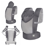 Carrybee Ергономична Раница Grey Kinderkraft