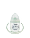 Cana cu cioc de silicon 200ml Happy Face Mint 