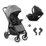Бебешка Количка 2в1 Shop N Care Travel Set Grey Hauck