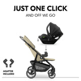 Бебешка Количка 2в1 Shop N Care Travel Set Olive Hauck