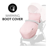 Бебешка Количка 2в1 Vision X Set Silver Melange Rose Hauck