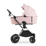 Бебешка Количка 2в1 Vision X Set Silver Melange Rose Hauck