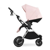 Бебешка Количка 2в1 Vision X Set Silver Melange Rose Hauck