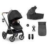 Бебешка Количка Comfort N Care Set Black Hauck