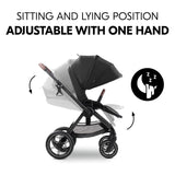 Бебешка Количка Comfort N Care Set Black Hauck