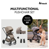 Бебешка Количка Move N Care Set Mocha Hauck