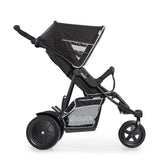 Бебешка Количка За Близнаци Freerider Sh12 Black Hauck