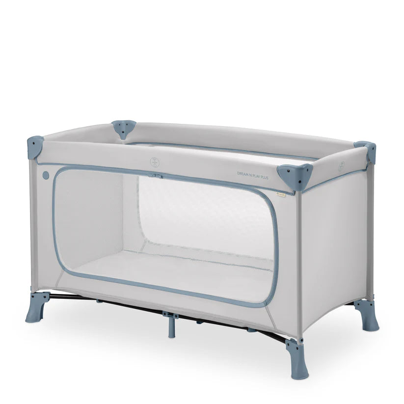 Бебешка Кошара Dream N Play Plus Dusty Blue Hauck