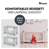 Бебешка Кошара Dream N Play Plus Dusty Blue Hauck