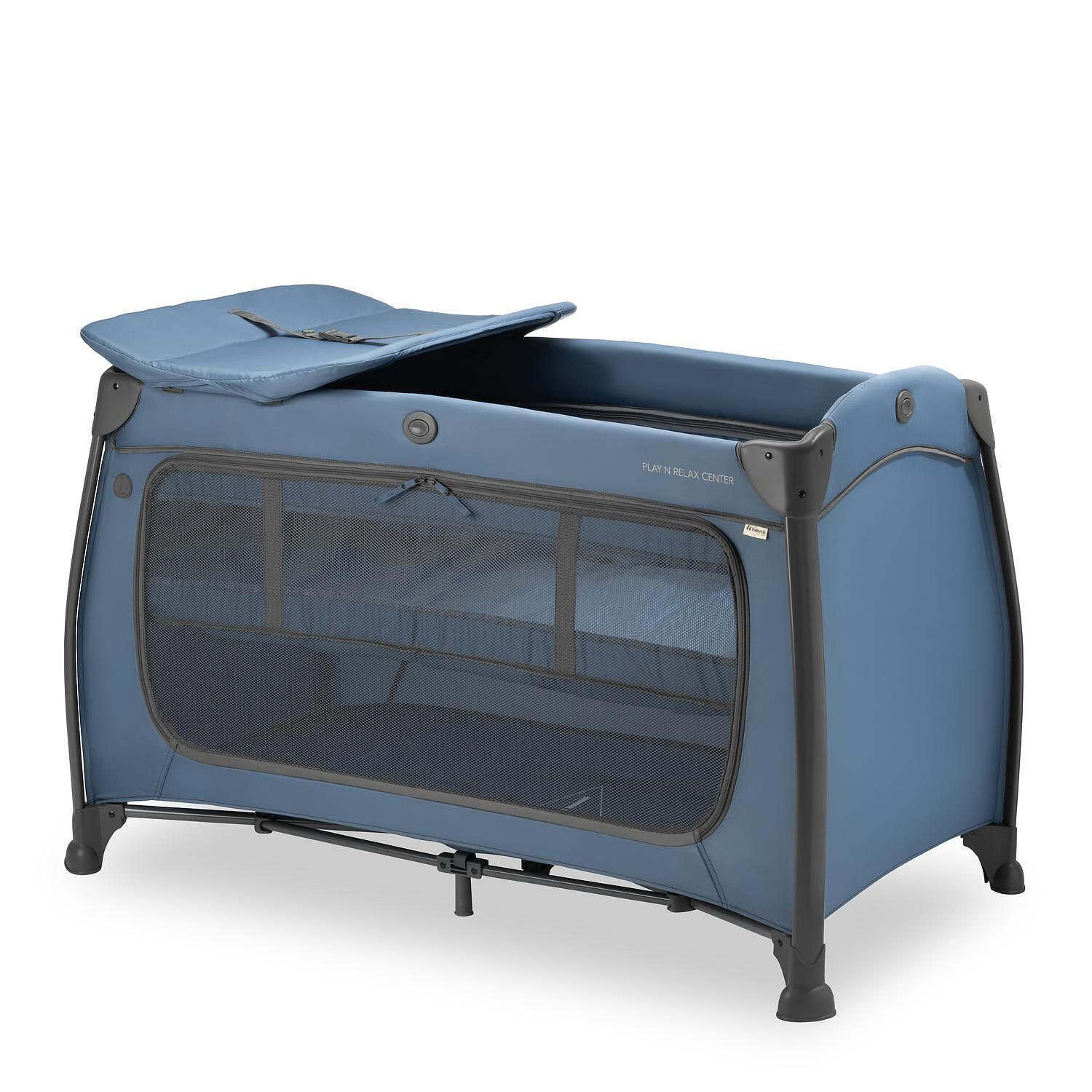 Бебешка Кошара Play N Relax Center Dark Blue Hauck
