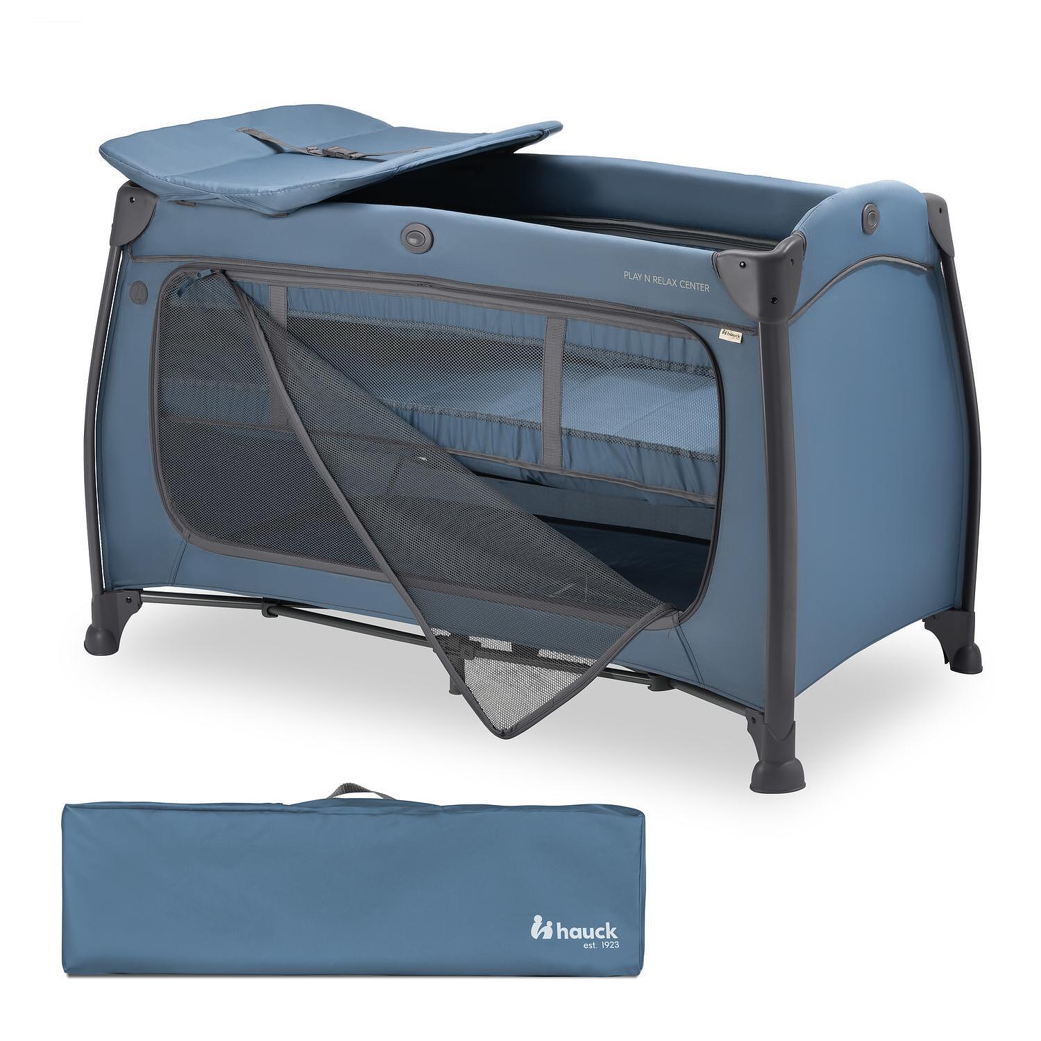 Бебешка Кошара Play N Relax Center Dark Blue Hauck