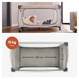 Бебешка Кошара Sleep N Easyfold Dark Grey Hauck