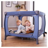 Бебешка Кошара За Игра Sleep N Play Sq Set Dark Green Hauck