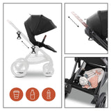 Бебешка Лятна Количка Comfort N Care Black Hauck