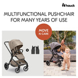 Бебешка Лятна Количка Move N Care Mocha Hauck