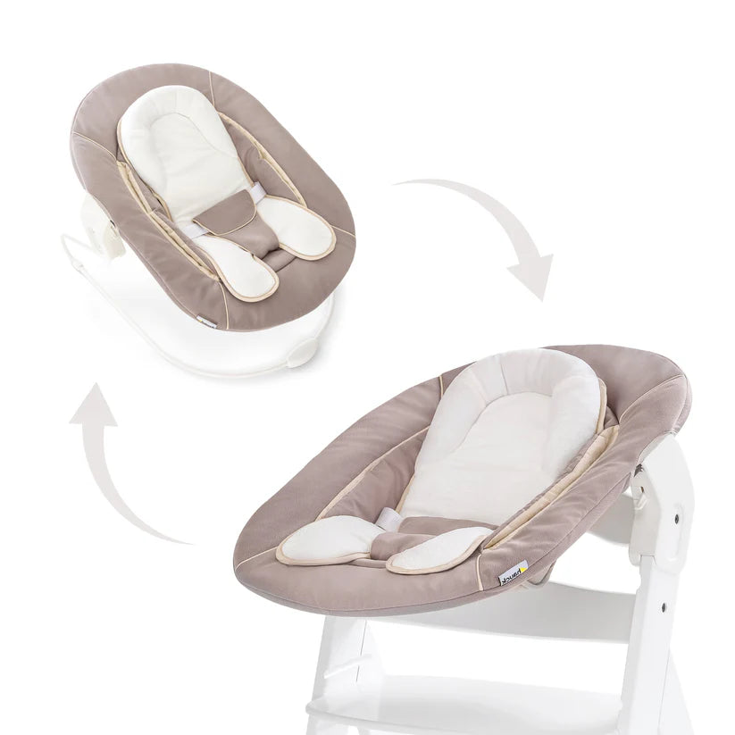 Бебешка Люлка Alpha Bouncer 2in1 Stretch Beige Hauck