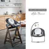 Бебешка Люлка Alpha Bouncer Melange Grey Hauck