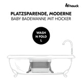 Бебешка Вана Wash N Fold L White Stone Hauck
