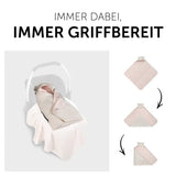 Бебешко Одеяло За Повиване Snuggle N Dream Beige Bloom Hauck