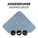 Бебешко Одеяло За Повиване Snuggle So Cosy Dusty Blue Hauck
