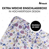 Бебешко Одеяло За Повиване Snuggle So Cosy Floral Beige Hauck