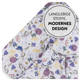 Бебешко Одеяло За Повиване Snuggle So Cosy Floral Beige Hauck