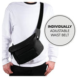 Чанта За Бебешка Количка Pushchair Hip Bag Black Hauck