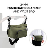 Чанта За Бебешка Количка Pushchair Hip Bag Olive Hauck