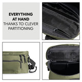 Чанта За Бебешка Количка Pushchair Hip Bag Olive Hauck