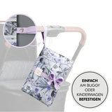 Чанта За Пелени С Подложка Change N Walk Floral Grey Hauck