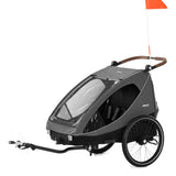 Детска Количка Триколка Dryk Duo Melange Grey Hauck