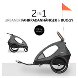 Детска Количка Триколка Dryk Duo Melange Grey Hauck