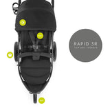 Детска Количка Триколка Rapid 3r Black Hauck