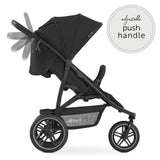 Детска Количка Триколка Rapid 3r Black Hauck