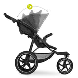 Детска Количка Триколка Runner 2 Black Hauck