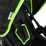 Детска Количка Триколка Runner Black Neon Yellow Hauck
