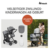 Детска Количка За Близнаци Atlantic Twin Melange Grey Hauck