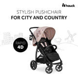Детска Лятна Количка Rapid 4d Minnie Mouse Rose Hauck