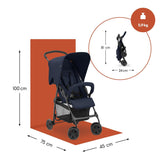 Детска Лятна Количка Sport Dark Blue Hauck