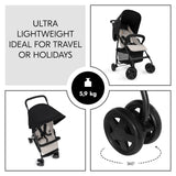 Детска Лятна Количка Sport Mickey & Minnie Black Hauck