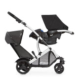 Детска Количка За Близнаци Duett 2 Black Hauck