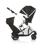Детска Количка За Близнаци Duett 2 Black Hauck