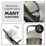 Детска Лятна Количка Travel N Care Plus Velvet Olive Green Hauck