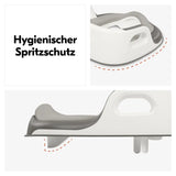 Детска Седалка За Тоалетна Чиния Toilet Baby Seat Grey Hauck