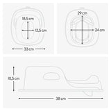 Детска Седалка За Тоалетна Чиния Toilet Baby Seat Grey Hauck
