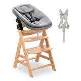 Детско Столче За Хранене Alpha Newborn Set Pro Nature Grey Hauck