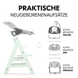 Детско Столче За Хранене Alpha+b Mint Hauck