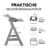 Детско Столче За Хранене Alpha+b Grey Hauck
