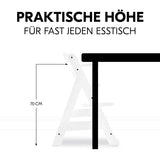 Детско Столче За Хранене Alpha+b White Hauck